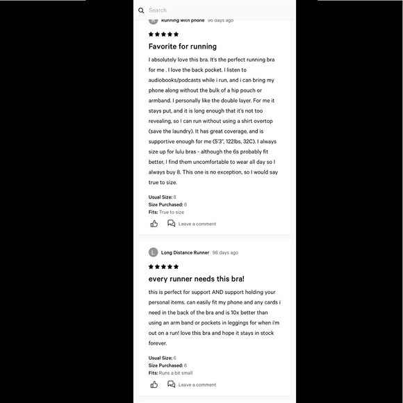 💕LULULEMON STASH IT BRA/CROP-RIPENED RASPBERRY💕 - Picture 14 of 16